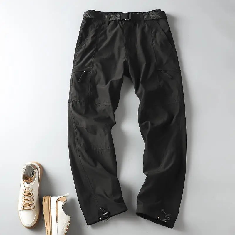 Outdoor Workwear Pants Men's Loose Fce Lined Thi Soft ell Hiking Mountain Climbing Windproof Waterproof Jaet Pants