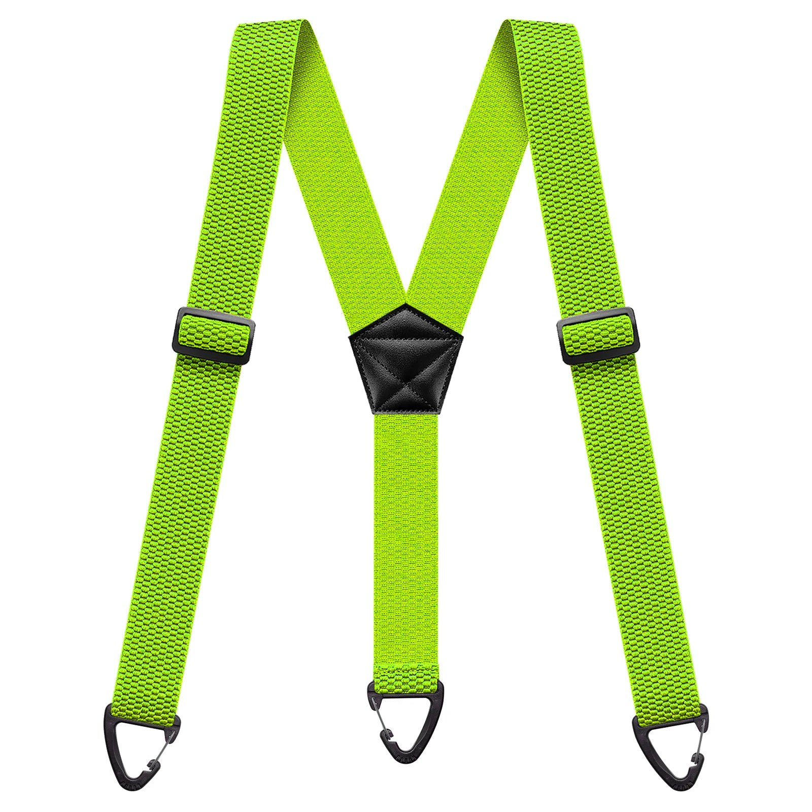 Hidden Suspenders for Men Heavy Duty Work Under Y Back Suspender Clothes 1.5 Inches with 3 Snap Loop