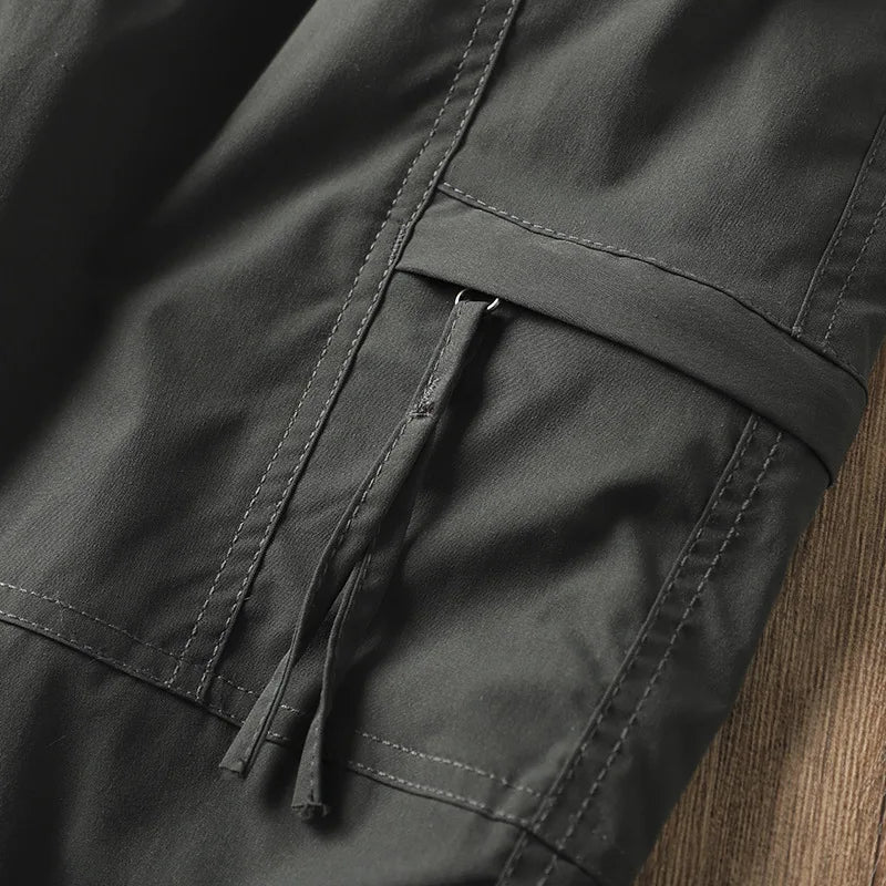 Outdoor Workwear Pants Men's Loose Fce Lined Thi Soft ell Hiking Mountain Climbing Windproof Waterproof Jaet Pants