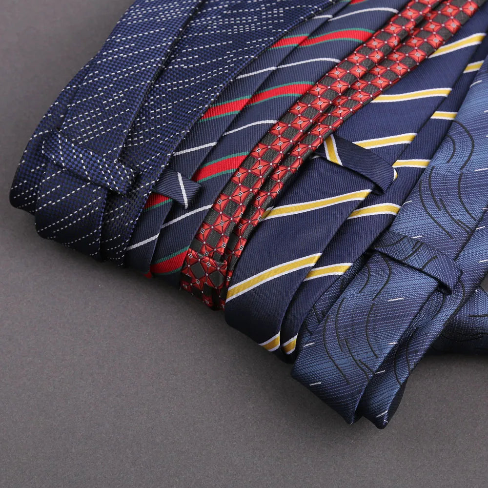 Elegant Blue Pink Striped 8 cm Men Tie For Men Suit Accessories Wedding Workplace Birthday Party Outfit