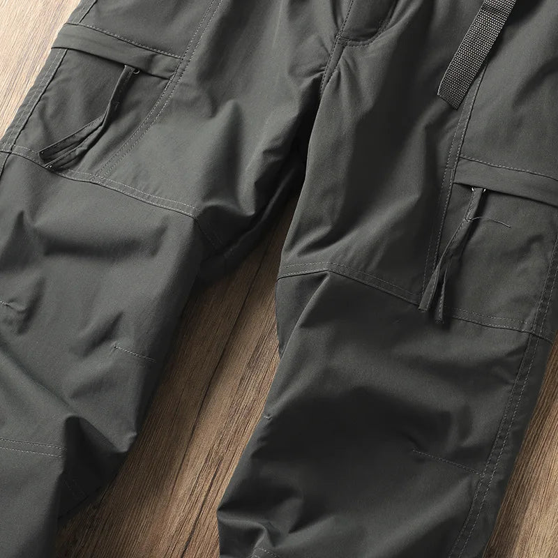 Outdoor Workwear Pants Men's Loose Fce Lined Thi Soft ell Hiking Mountain Climbing Windproof Waterproof Jaet Pants