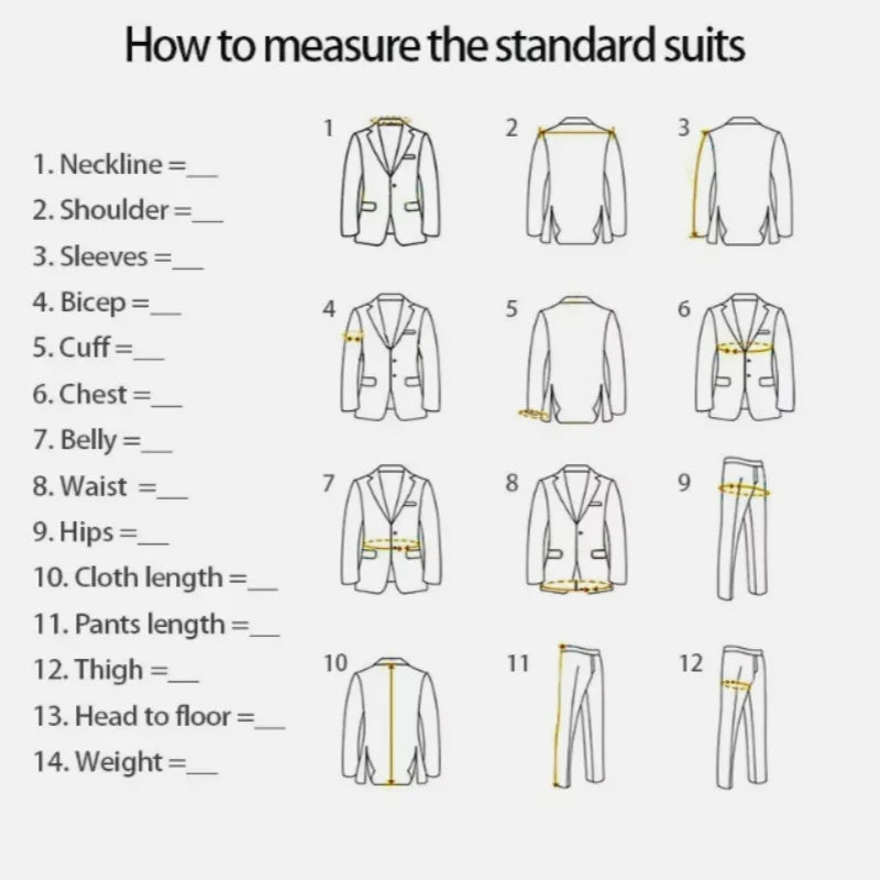 Trim Fit Wedding Tuxedos 2 Piece Set Jacket Pants One Button Men Suit Handsome Groom Business Evening Suit Customized